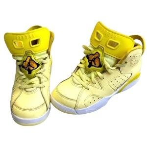 Air Jordan 6 Retro – Youth Size 1Y – Yellow/White